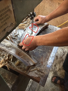 角艺轩定制 发簪发饰 牛角梳子按摩刮板摆件礼品牛骨工艺品来图做
