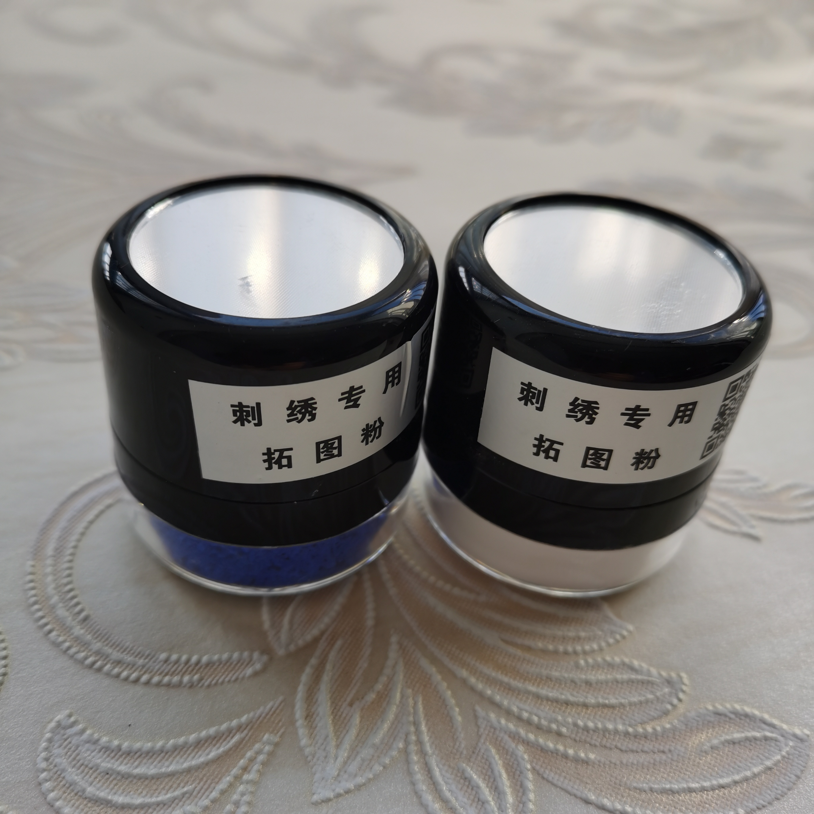 刺绣拓图盘金手推工具粉印