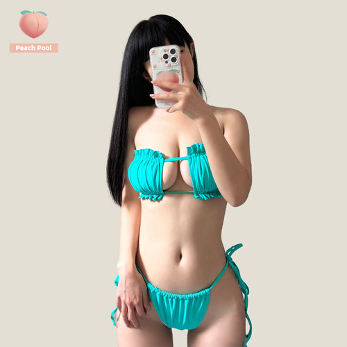 镂空新款比基尼纯欲风性感泳衣