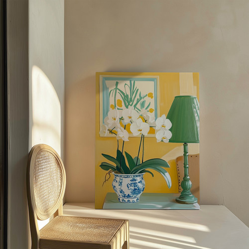 布纸有爱小清新花卉装饰画