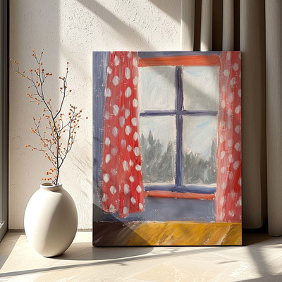 布纸有爱简约现代风景装饰画