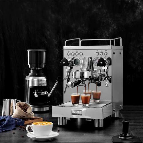 welhome惠家意式半自动咖啡机