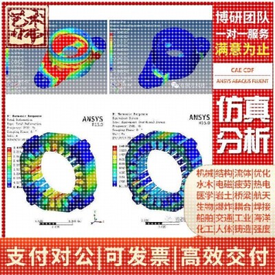 Fluent Abaqus Ansys Adams CAE CFD Pfc有限元彷真模拟分析代做