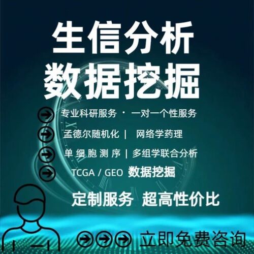 医学SCI5-9分测序生信分析生物实验 二区定制 转录组数据库挖掘