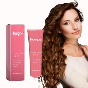 Hop Curl Styling Cream Hair Styling Conditioning Natural Smo