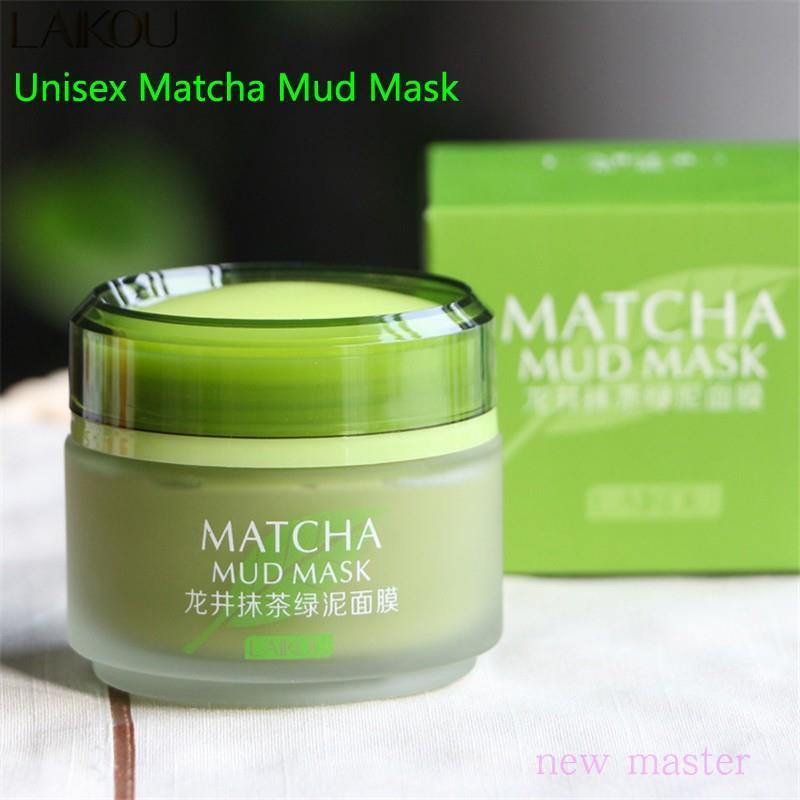 Matcha Mud Mask Facial Mask Cream Pore 85g龙井抹茶绿泥面膜