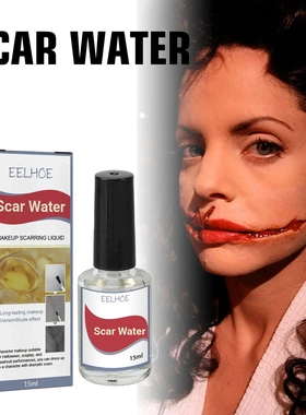 Halloween Makeup Scar Fluid Holiday Atmosphere Party Dress U