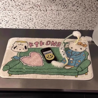 卡通入户地垫可裁剪耐脏防滑