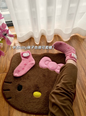 家用可爱卡通猫地垫门我是卫浴