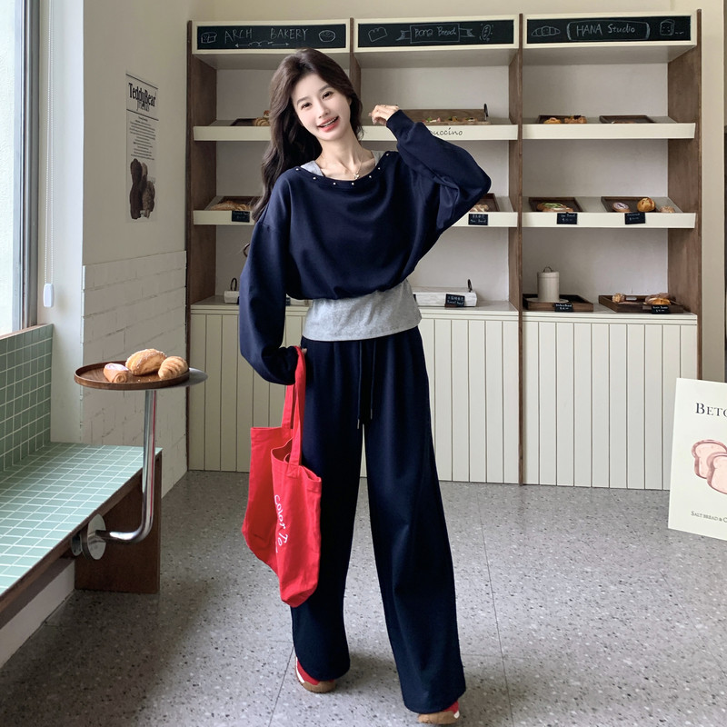 26春  2b227Z针织假两件裤子两件套511P155K248图片