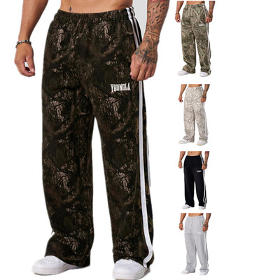 YOUNGLA美式迷彩运动裤