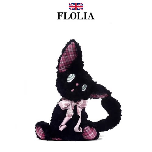英国FLOLIA倾听小猫玩偶生日礼物