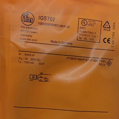 德国易福门全新 IGS702/IGS244/IGS700/IGS705/IGS电感式接近开关