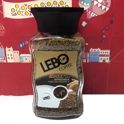 临期 俄罗斯进口特级冻干速溶黑咖啡固体饮料100g速溶咖啡