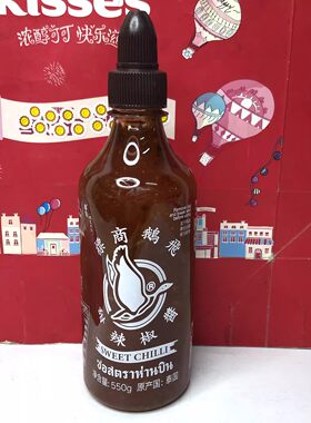 临期清仓 泰国进口甜辣椒酱550g调味酱蒜蓉海鲜调味家用