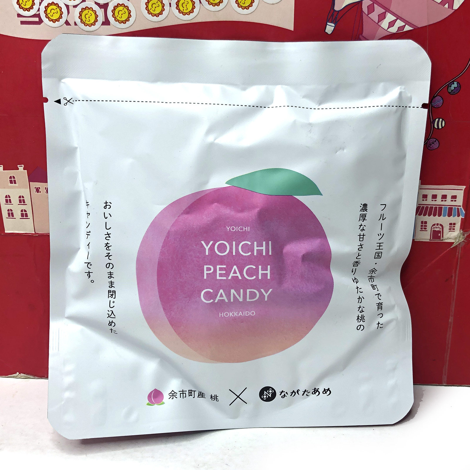 临期日本进口永田桃子味糖/悠哈酸奶哈密瓜味糖果/美少女图案软糖