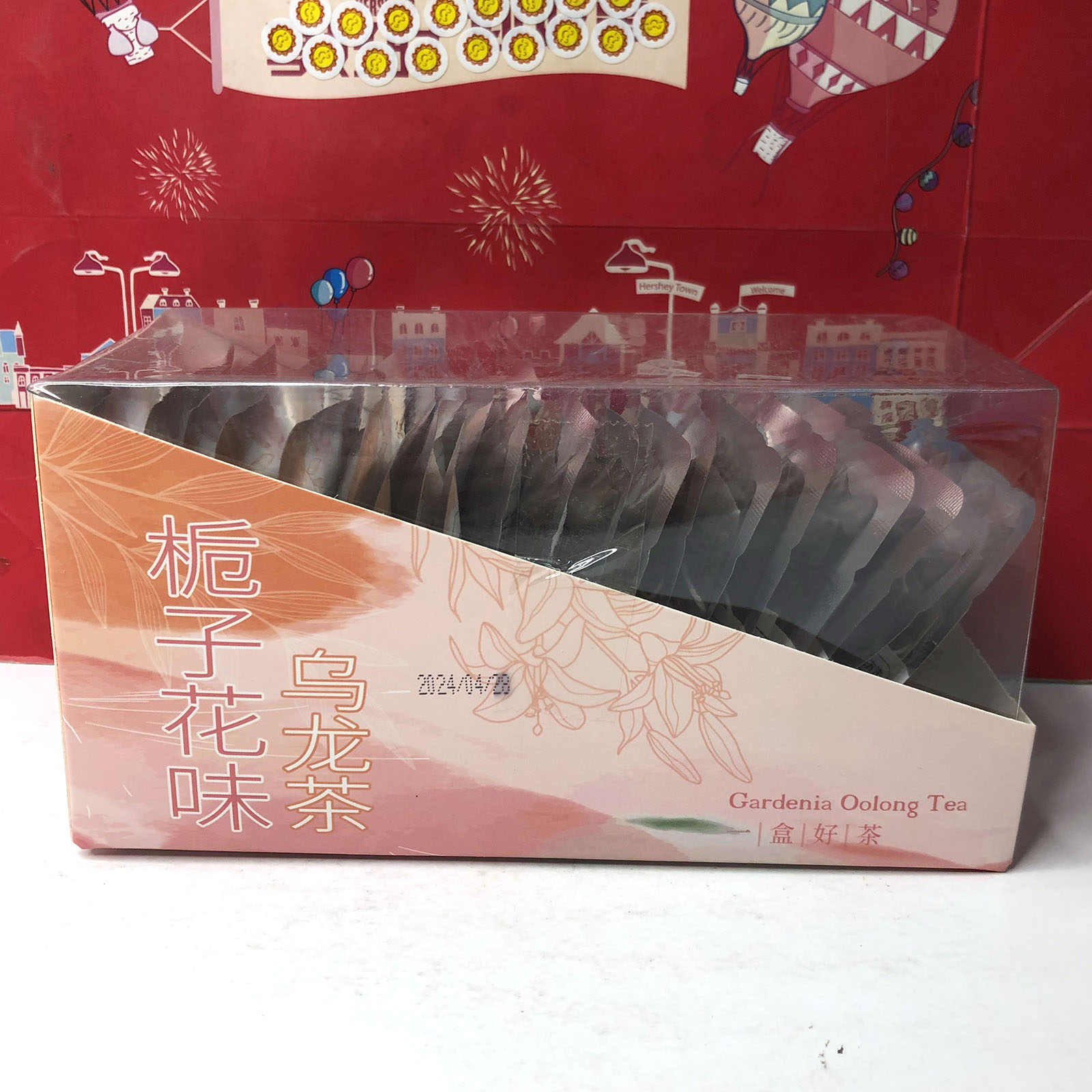 临期 山茶花味乌龙茶/栀子花味绿茶3gx20包/盒花茶袋泡茶热水冲泡
