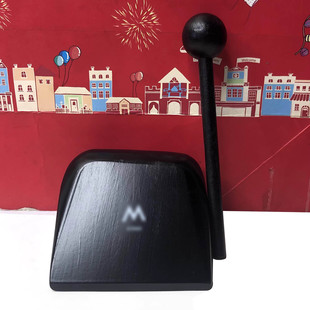 木鱼玩具静心解压敲打实木小玩具桌面摆件装 饰小礼物