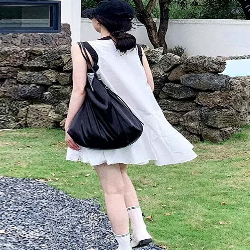 女童白色连衣裙夏季新款女大童