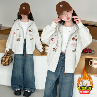 织里童装女童春秋款外套2025新款洋气儿童秋装上衣中大童女孩秋季