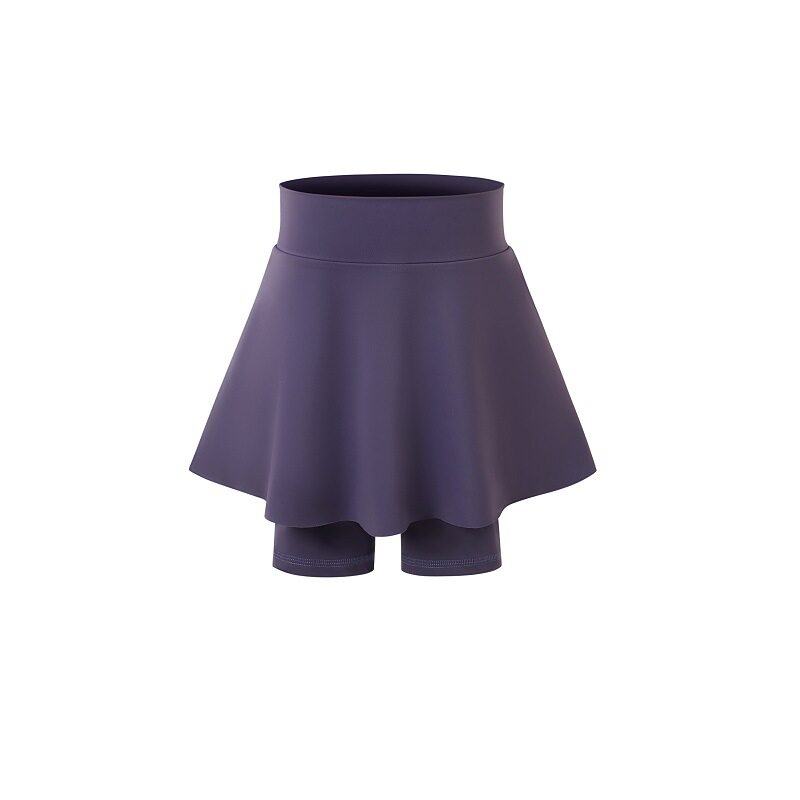 儿童网球裙夏季新款女童运动速干防走光裙子中大童五分假两件裙裤