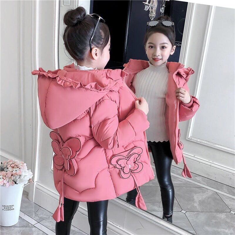 女童棉衣冬装新款儿童羽绒棉服