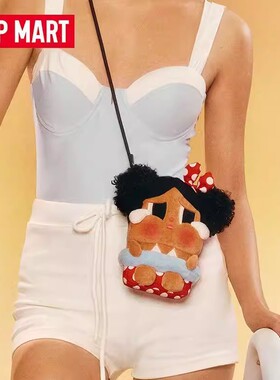 POPMART泡泡玛特CRYBABY Vacation Mode On系列MINI斜挎包礼物