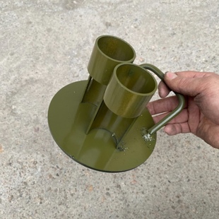 新款二响二踢脚支架炮架子双响炮炮台春节放炮神器连发二脚踢架子