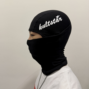 Kult原创嘻哈drill街头防晒滑雪骑行徒步头套男女防风护脸面罩