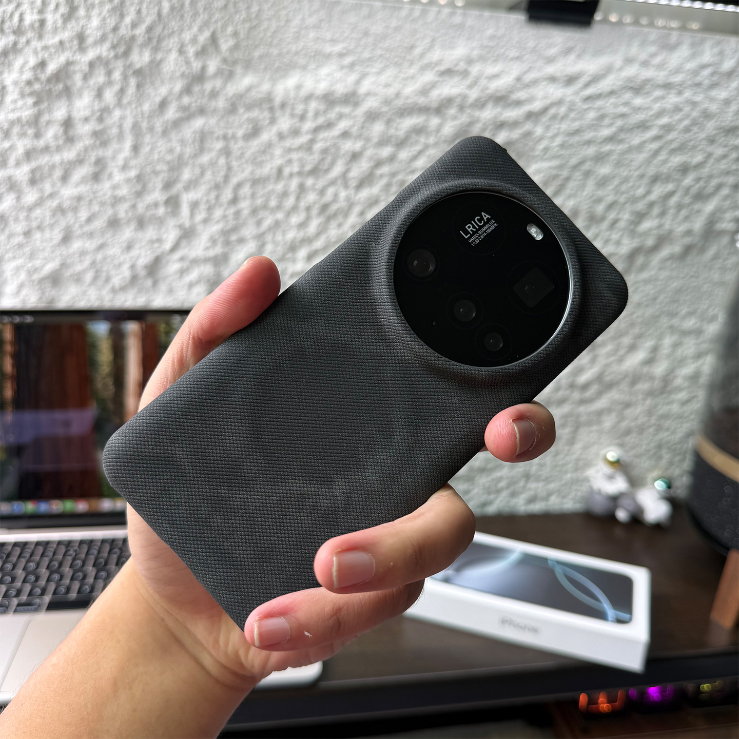 适用于小米15Ultra手机壳磨砂布