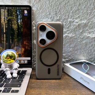 适用于华为p80pro手机壳半透明撞色高级感保护壳华为Pura70/Pura80pro半透明磁吸圈圈情侣男女硬壳p60pro全包