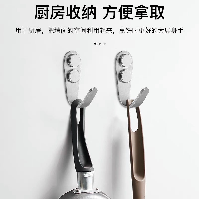 不锈钢挂衣钩入户门玄关衣服挂钩单个衣挂钩试衣间衣帽钩单勾门后