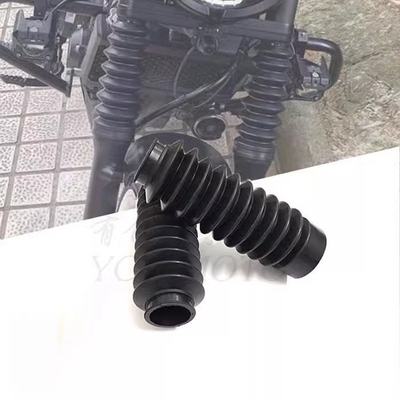 男士125摩托车前叉防尘套避震保护套宗申力帆嘉陵钻豹银豹防尘罩