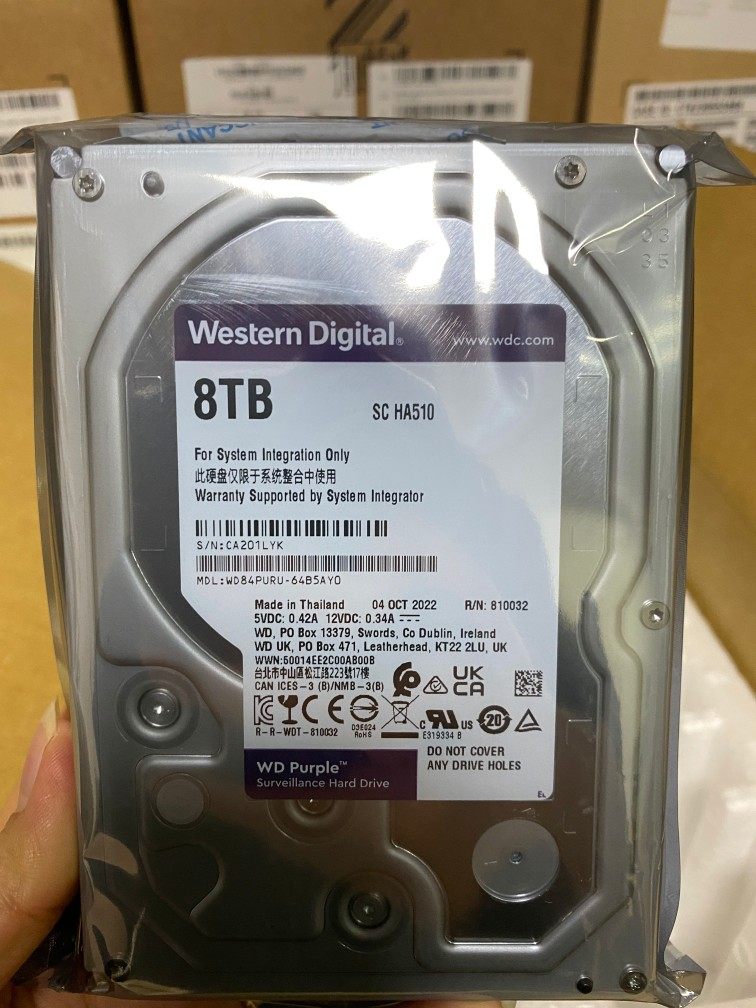 5寸sata监控7200转8tb硬盘