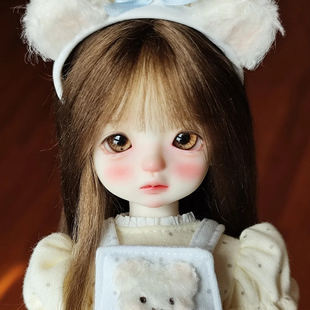 bjd娃娃6分bjd正版 娃娃bjd6分yomi.呆萌女bjd素体娃娃bjd人偶娃娃