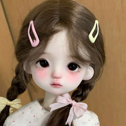 bjd娃娃6分bjd正版娃娃bjd6分yomi.呆萌女bjd素体娃娃bjd人偶娃娃