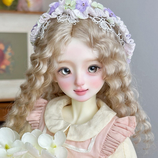 bjd娃娃bjd四分bjd正版 娃娃4分女娃黛儿bjd素体bjd人偶sd娃娃礼物