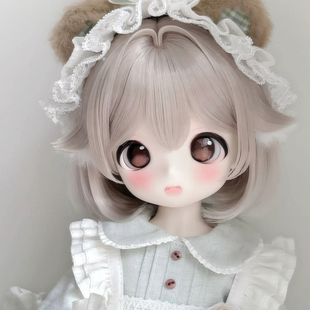 bjd娃娃bjd正版娃娃bjd4分/6分 熊妹 熊蛋卡通蛋蛋bjd素体bjd人偶