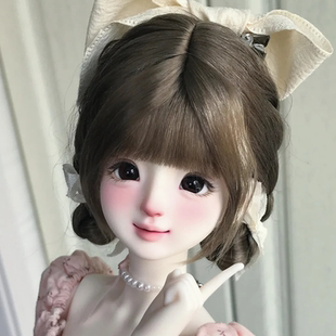 bjd娃娃bjd四分bjd正版娃娃4分女娃黛儿bjd素体bjd人偶sd娃娃礼物