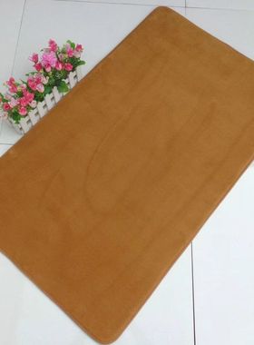 地毯地垫门垫蹭土垫大门前入户卧室厨房门厅土黄色进户门卫浴厕所