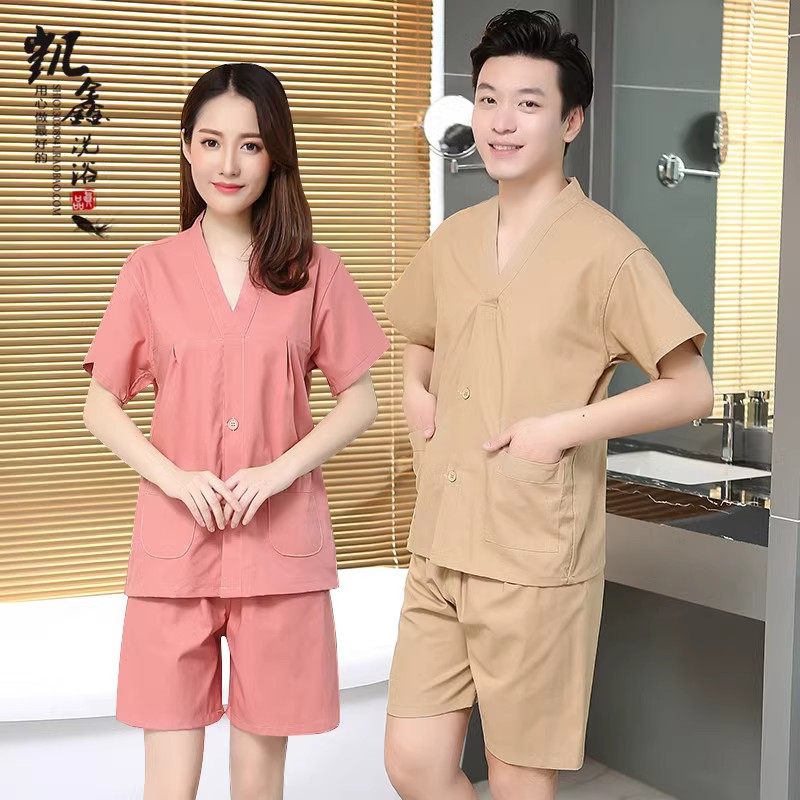 艾灸服纯棉前后开扣汗蒸服女款针灸养生服男大码情侣款按摩理疗服,居家布艺,汗蒸服,淘宝优惠券,粉丝福利购,淘宝优惠卷