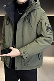 店主风2025年连帽重工机能潮流羽绒服男YR6033-P235控298，男装羽绒服，电商D240-242