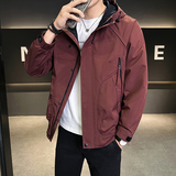 店主风2025年春季新款潮牌工装连帽外套男夹克JK9209-P93控149，男装夹克，电商D240-242