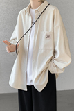 灯芯绒衬衫男秋季新款港风宽松美式大码长袖衬衣CS025-P38，男装衬衫，星座214-3