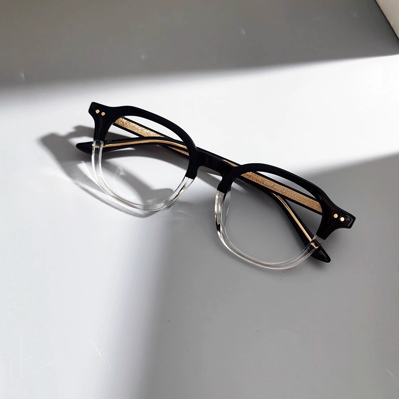 2024新款奥仑斯TR90框架插针腿平光镜男女款时尚简约学生框架眼镜