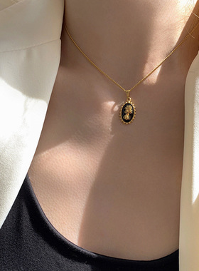 加长伊丽莎白大码小众设计毛衣链