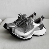 潮牌厚底内增高休闲鞋 巴黎老爹鞋 透气超火轻便运动鞋 夏季 2026新款