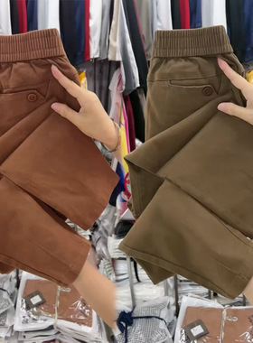 纯棉休闲裤女2025秋季新款宽松高腰小脚哈伦裤百搭显瘦直筒萝卜裤