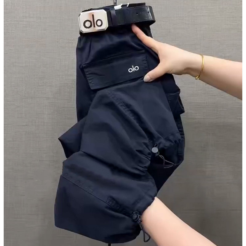 薄款纯棉九分裤女夏季新款宽松图片