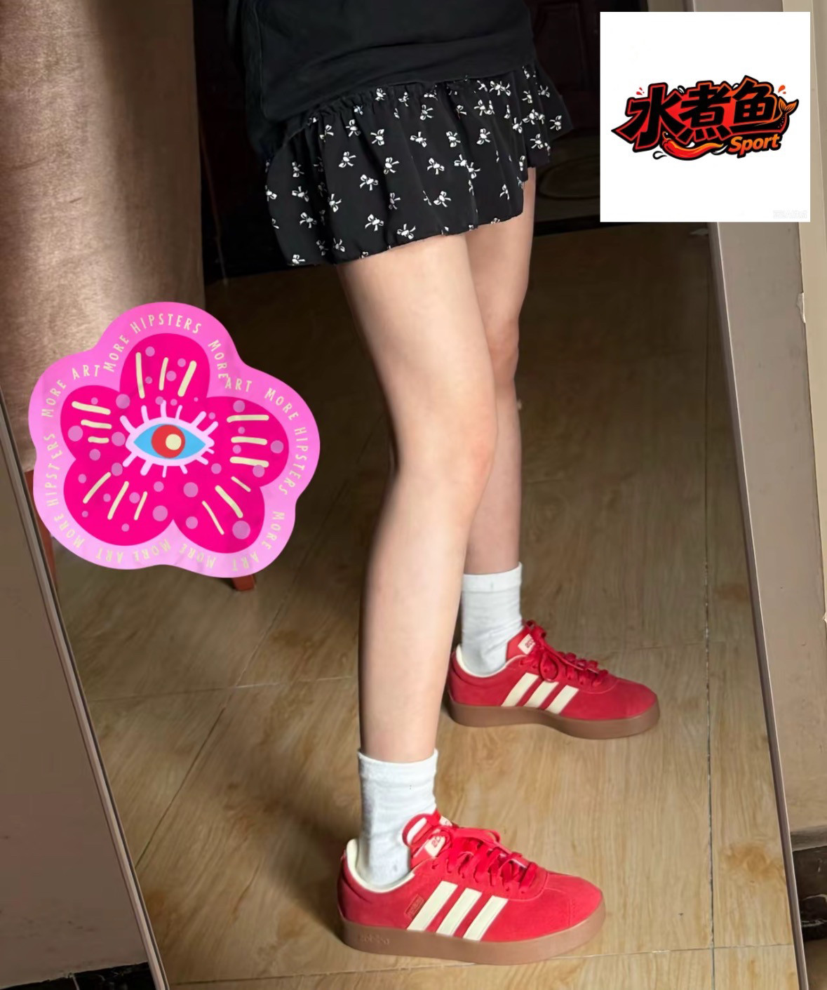 adida sVL COURT 3.0男女同款低帮板鞋红色德训鞋KK3774江西仓